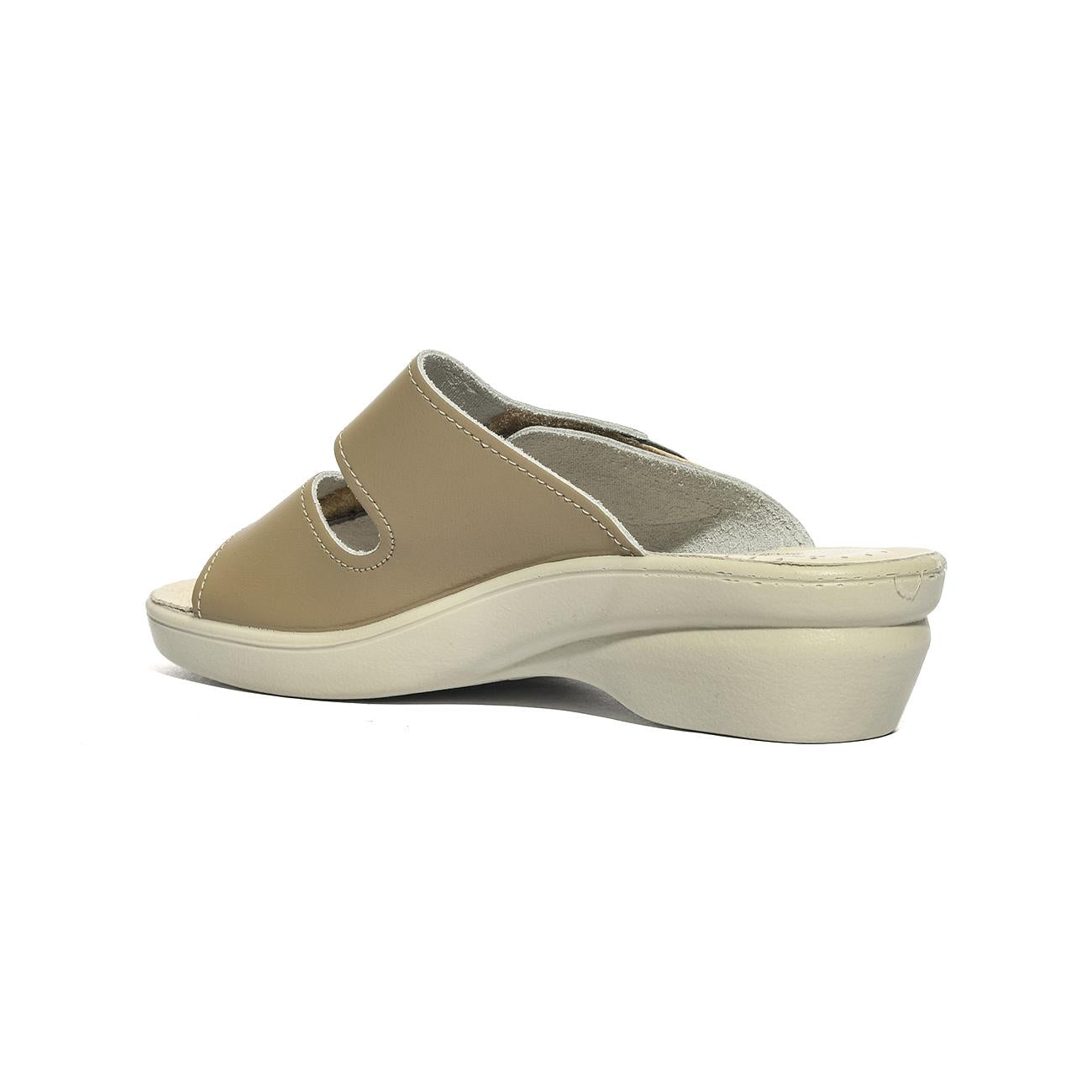 VALLEVERDE 25315 BEIGE Ciabatte Donna 