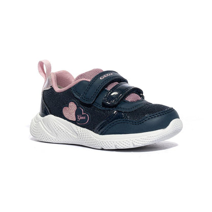 GEOX B354TC 1454 NAVY OLD ROSE  CF4A8 Sneakers Bambina 