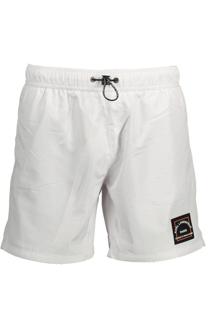 KARL LAGERFELD KL22MBM01_F214D8D_BIANCOWHIT Bianco Costumi Uomo 