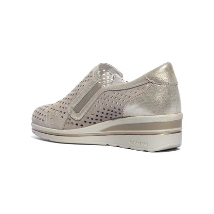 VALLEVERDE VD350W SUEDE ECRU Slip-on Donna 