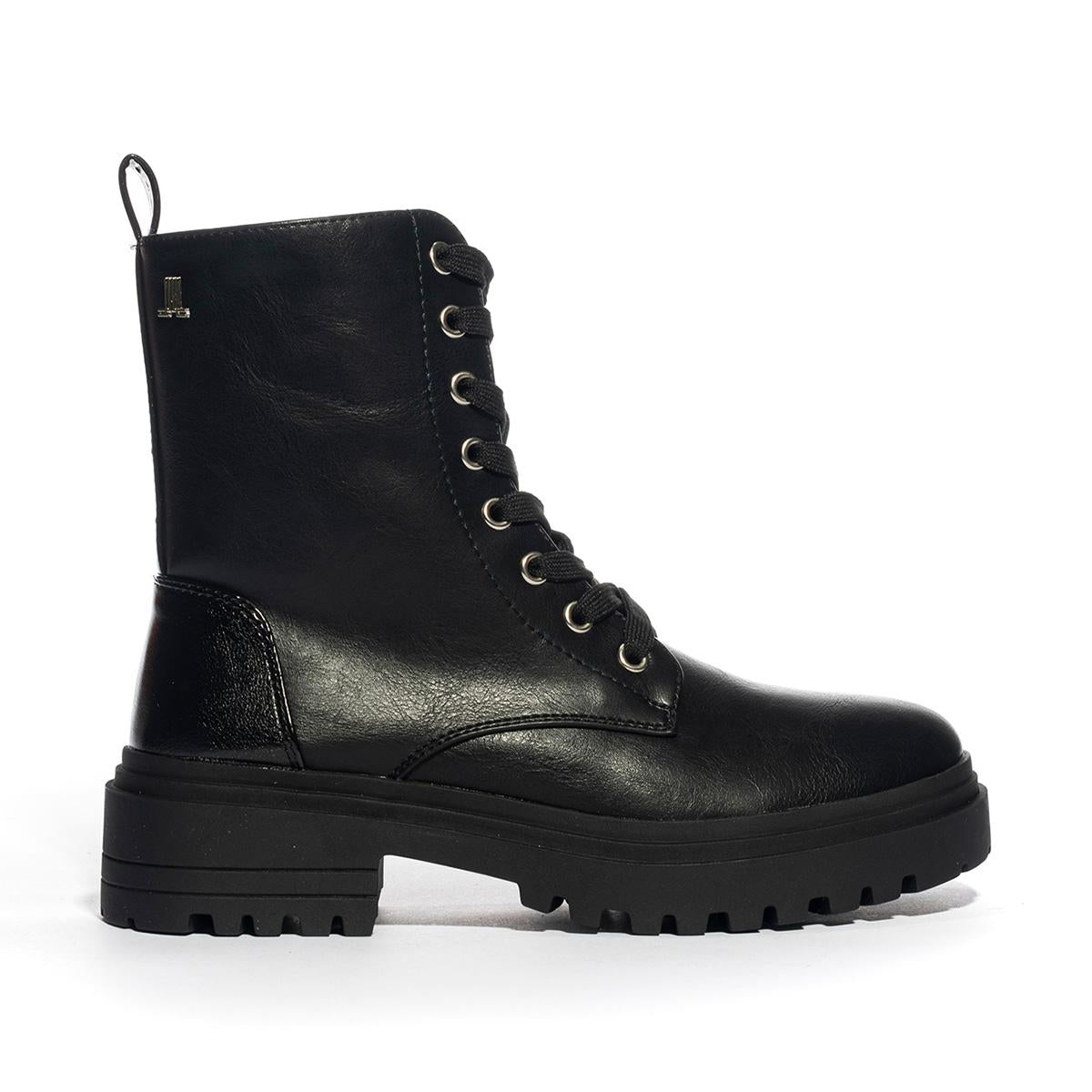 LANCETTI LT029 BLACK BLACK Stivaletti Donna 