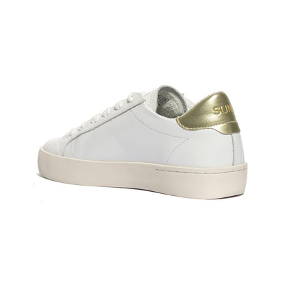 Sneakers Sun68  KATY LEATHER Bianche Oro Z34225BIANCO ORO SUN 68