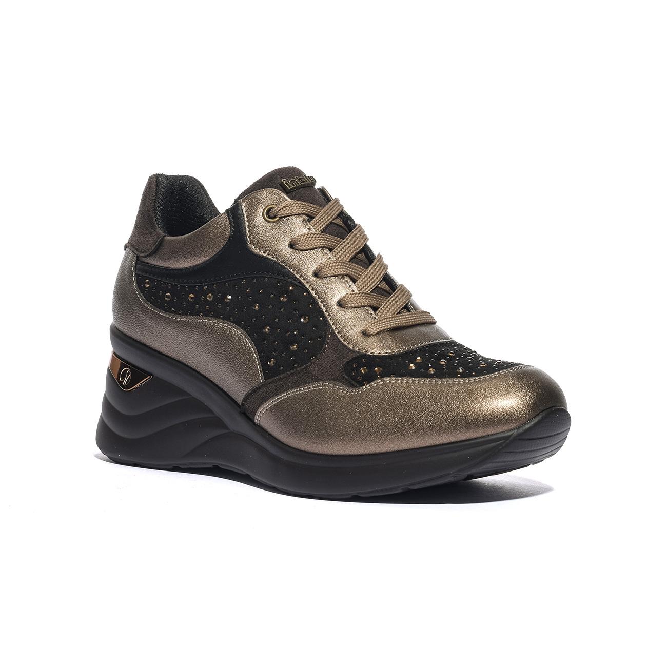 Sneakers In Blu In000401 Bronzo INBLIN000401BRONZO IN BLU