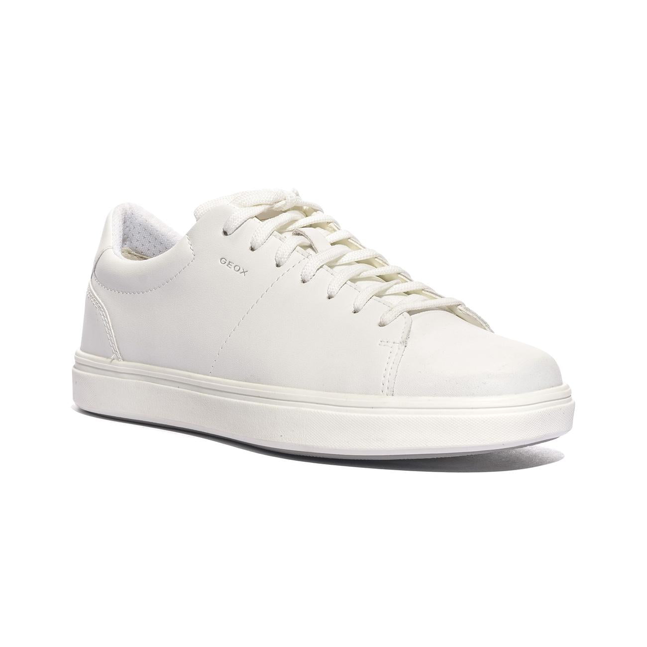 GEOX U65LDD 0009B WHITE   C1000 Sneakers Uomo 