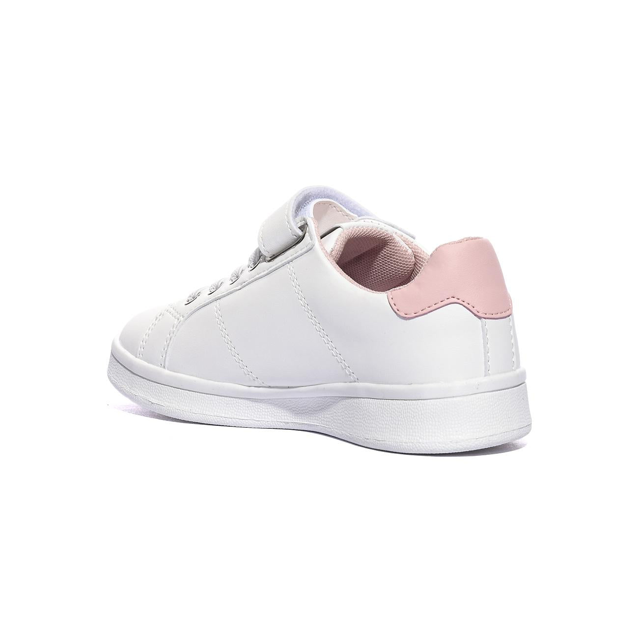 SKIFIDOL SK020 WHITE PINK Sneakers Unisex Bambino 