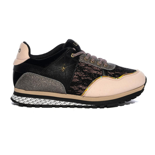 Sneakers Liu Jo Max Wonder 249 Nera E Cipria 4F2767TX279S1007BLACK NUDE LIUJO