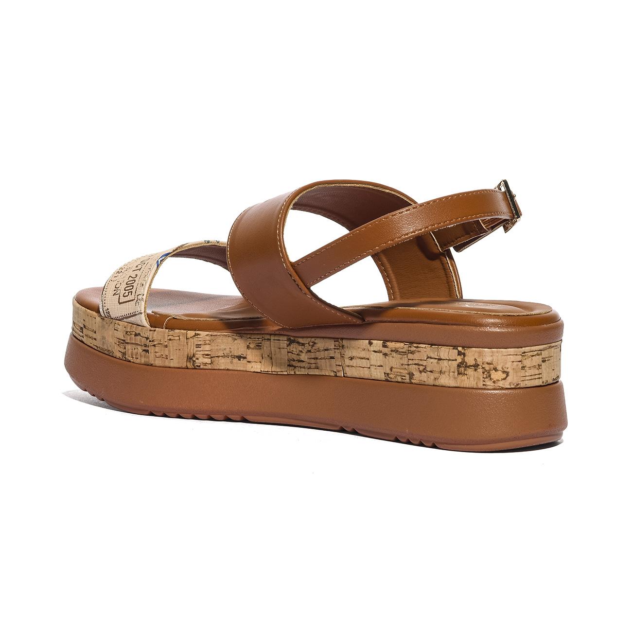ALV By Alviero Martini ALVSD0152 TAN/SAFARI PASSPORT Sandali Donna 