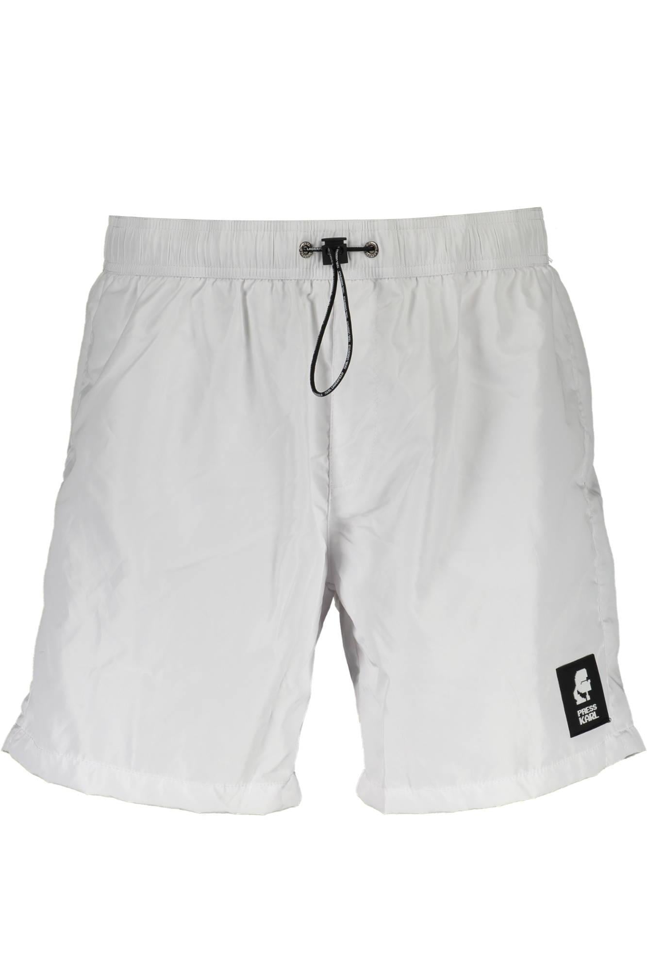 KARL LAGERFELD KL21MBM01_3206DD5_BIANCOWHIT Bianco Costumi Uomo 