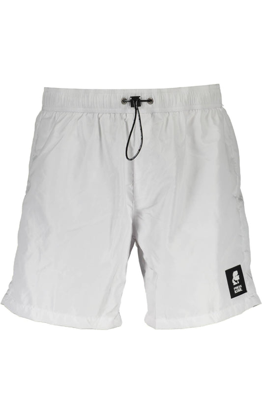 KARL LAGERFELD KL21MBM01_3206DD5_BIANCOWHIT Bianco Costumi Uomo 
