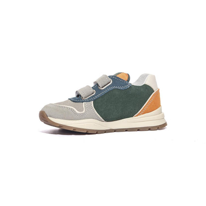 NATURINO 0012018599.01.1D88 TAUPE GREEN ORANGE Sneakers Bambino 