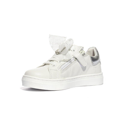 BALDUCCI BUTT1901 BIANCO ARGENTO Sneakers Bambina 