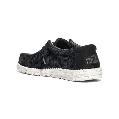 HEY DUDE HD.41898 Black White Slip-on Uomo 