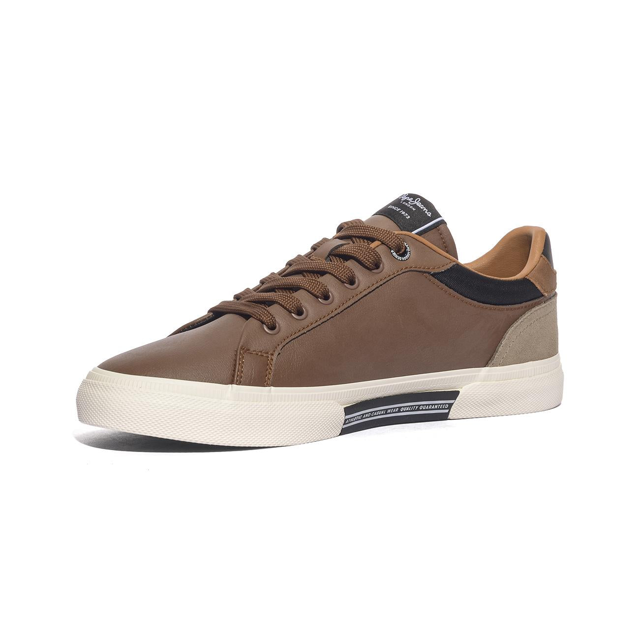 PEPE JEANS PMS30839 Tan Brown Sneakers Uomo 