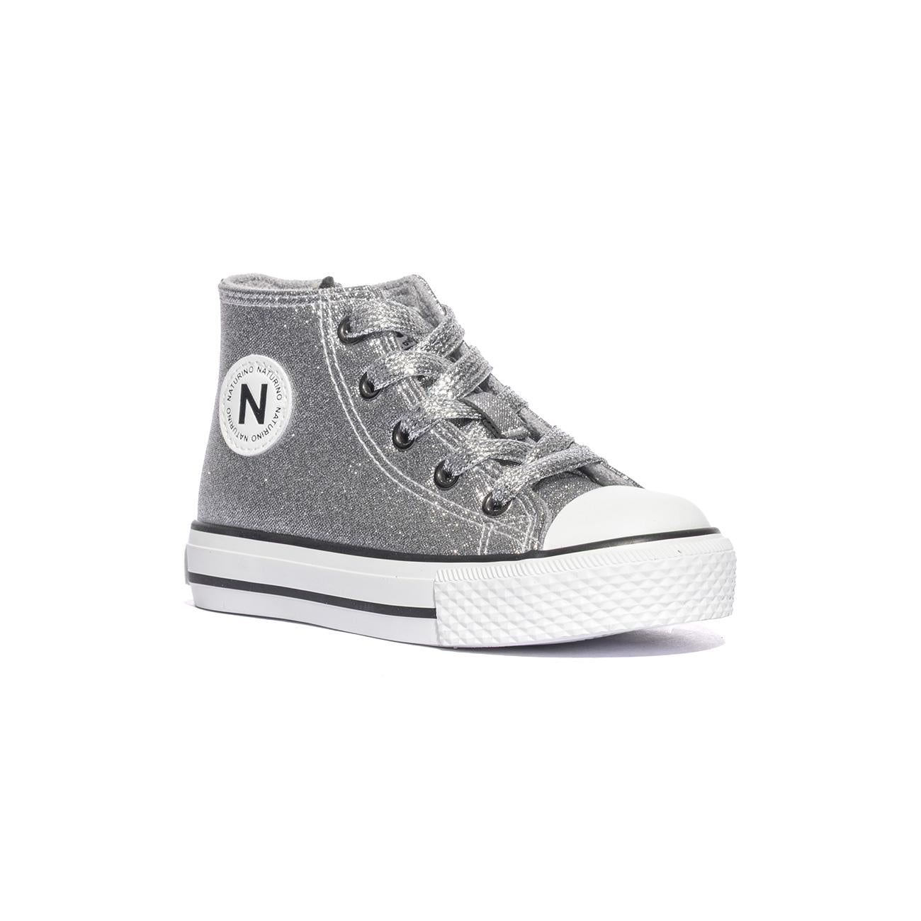 NATURINO 0012018270.17.0Q03 SILVER Sneakers Bambina 