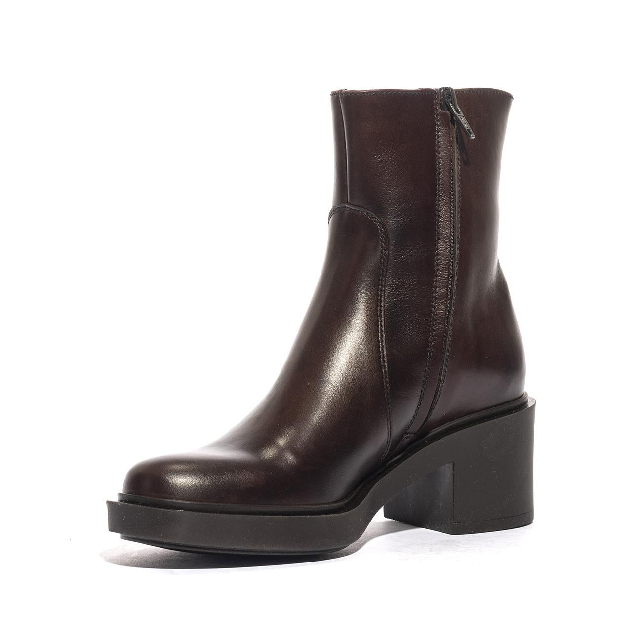 FRAU 80L7 CAFFE Stivaletti Donna 