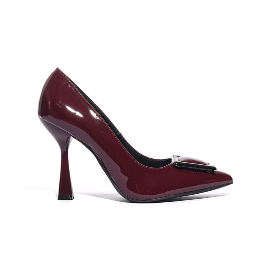FERRE' F490 BORDEAUX Decollete Donna 
