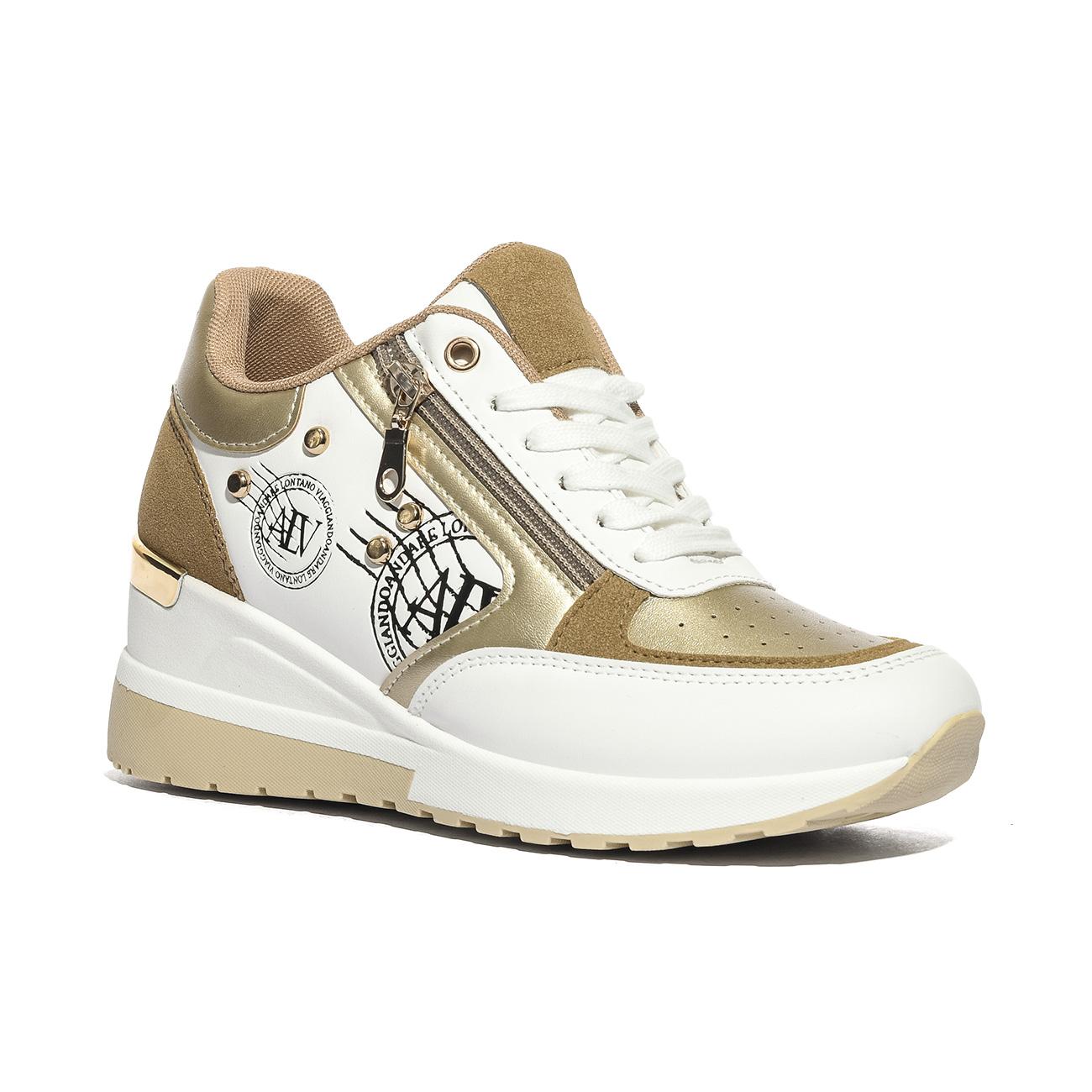 ALV By Alviero Martini ALVSD01731028 WHITEGOLD Sneakers Donna 