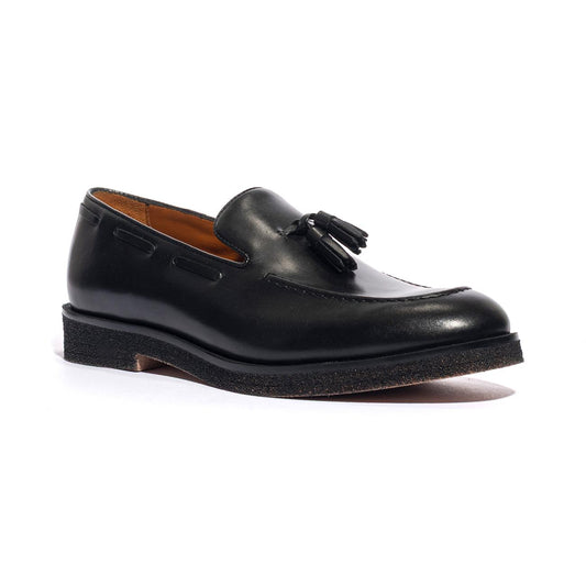 OSEY MO0035 NERO Mocassini Uomo 