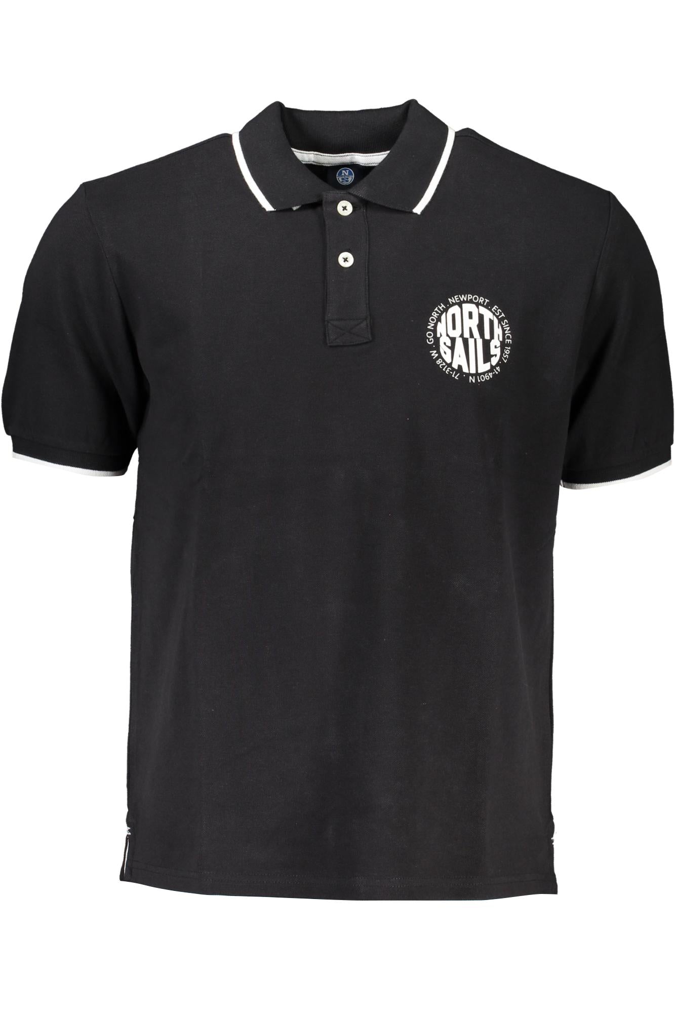 NORTH SAILS 902829000_NE0999 Nero Polo Uomo 
