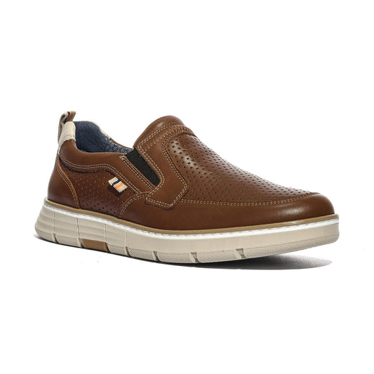 ZEN 011012 CUOIO Slip-on Uomo 