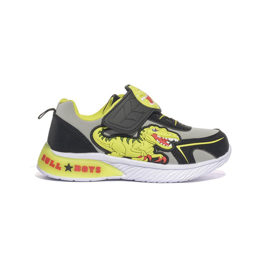 BULL BOYS DNAL5141 GRIGIO NERO Sneakers Bambina 