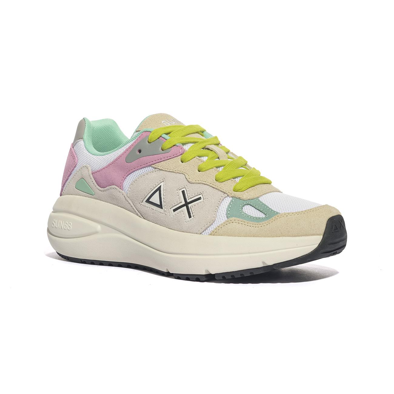 SUN 68 Z34219 BIANCO Sneakers Donna 
