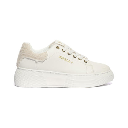 Sneakers Freddy Fy7713 Bianche FY7713WHITE FREDDY