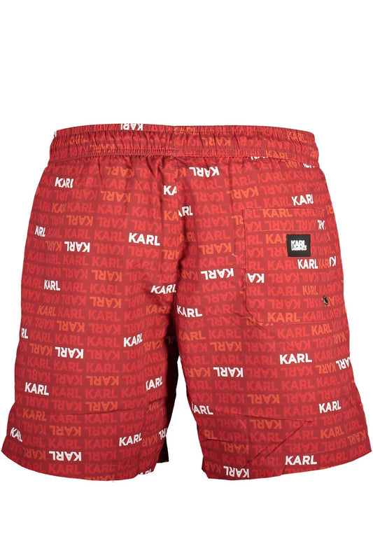 KARL LAGERFELD KL21MBM06_F691B0B_ROSSORED Rosso Costumi Uomo 