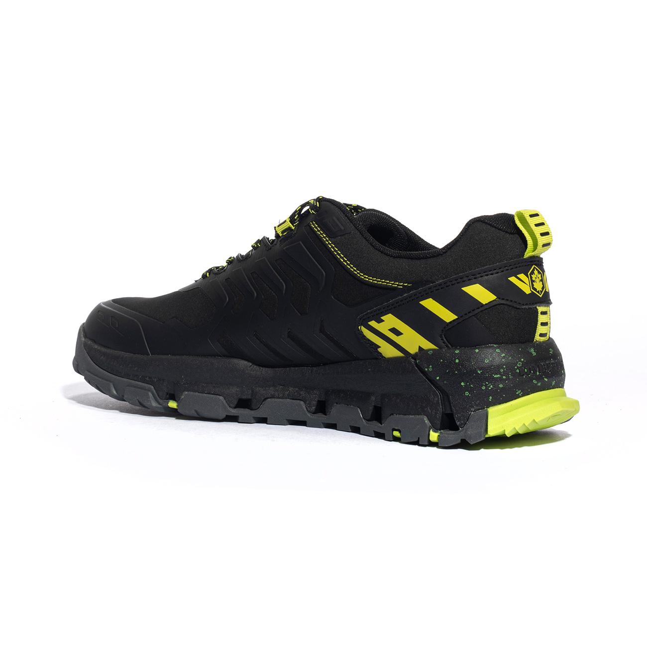 LUMBERJACK SMC0611-005 BLACK LIME Sneakers Uomo 