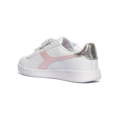 DIADORA 101182615 WHITE PINK LADY Sneakers Bambina 