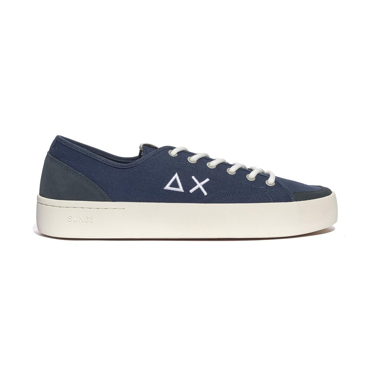 Sneakers Sun68  STREET CANVAS Blu Z34141NAVY BLUE SUN 68