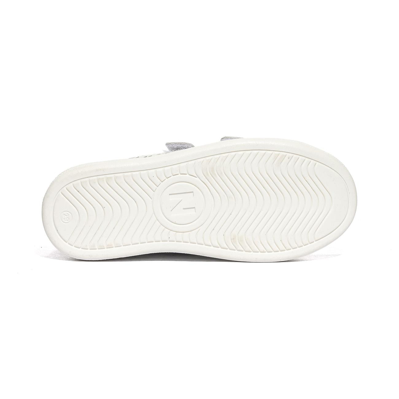 NATURINO 0012019082.01.0N01 WHITE.GOLD Sneakers Bambina 