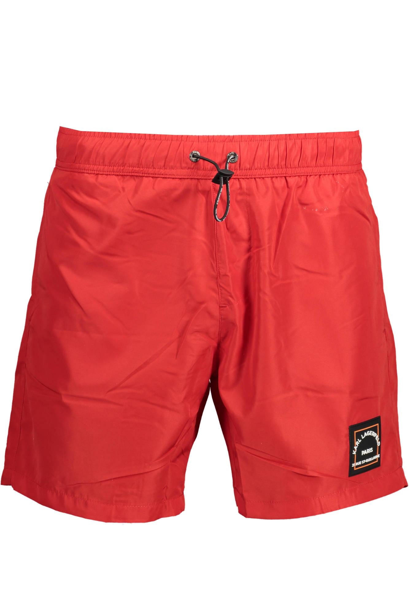 KARL LAGERFELD KL22MBM01_93A9B1D_ROSSORED Rosso Costumi Uomo 