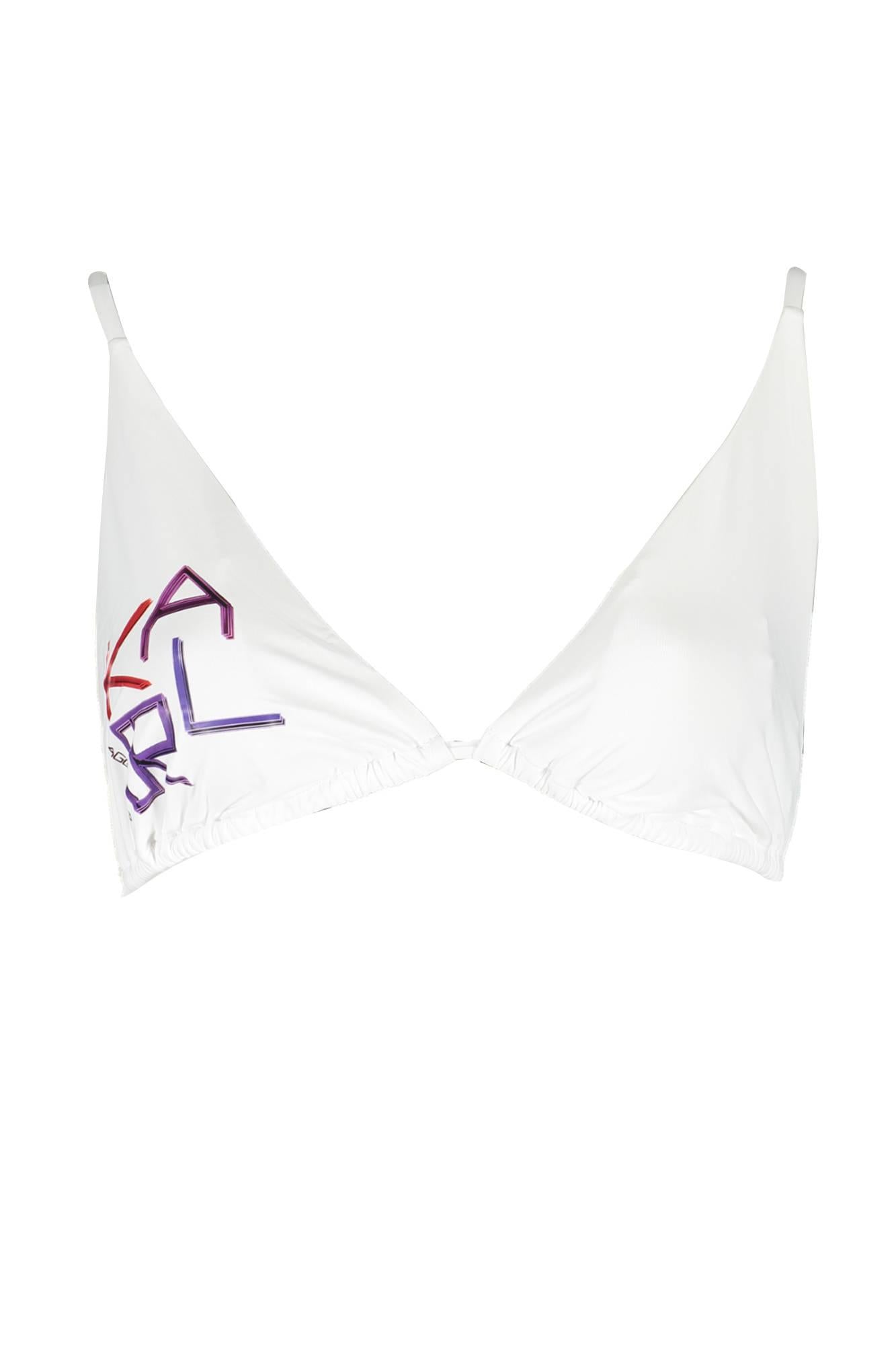 KARL LAGERFELD KL21WTP09_BIANCO_WHITE Bianco Costumi Donna 