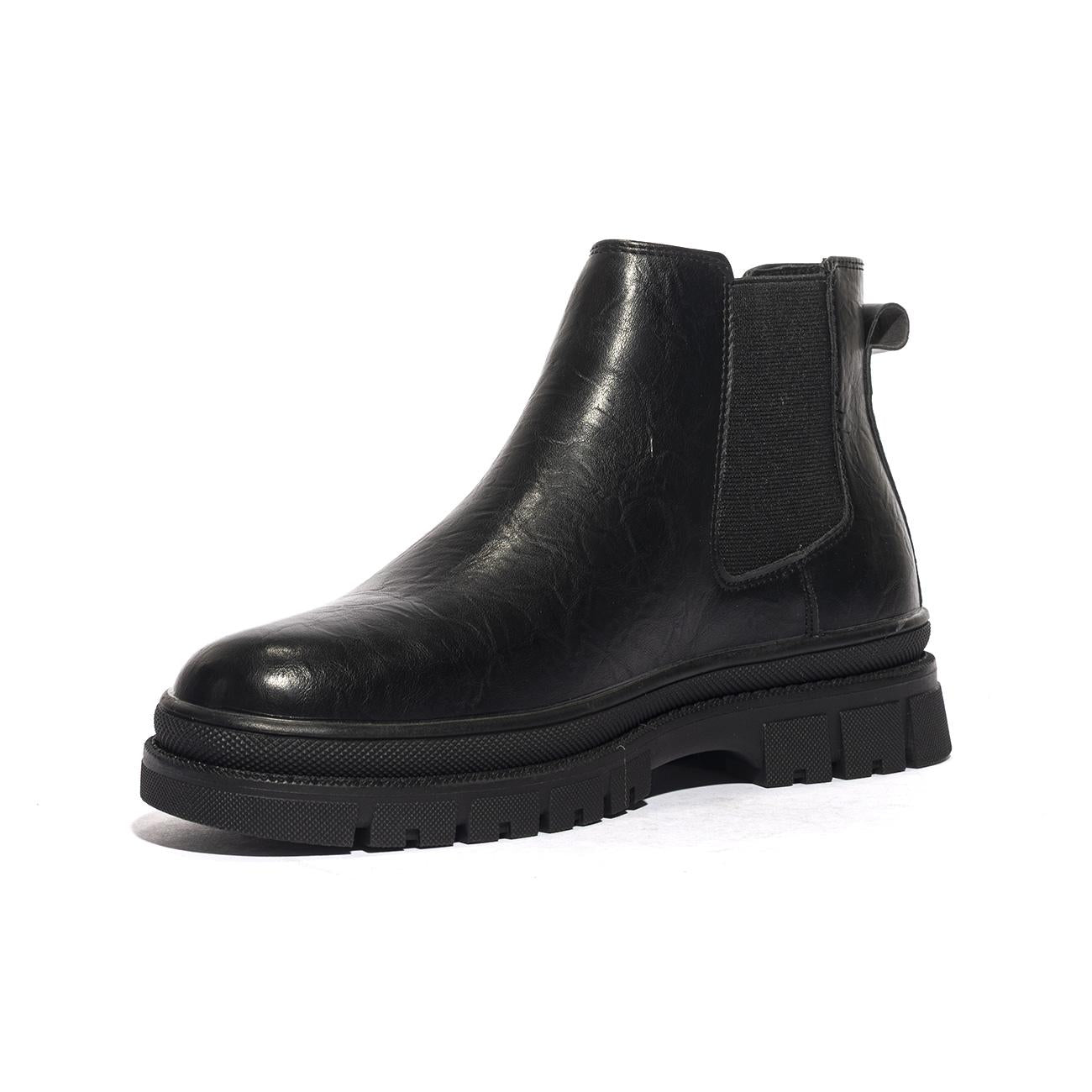 CANGURO CA876 BLACK Stivaletti Uomo 
