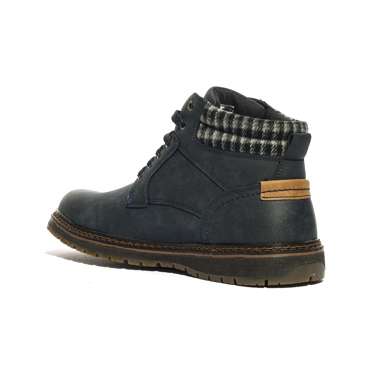 CANGURO CA864 BLU Stivaletti Uomo 