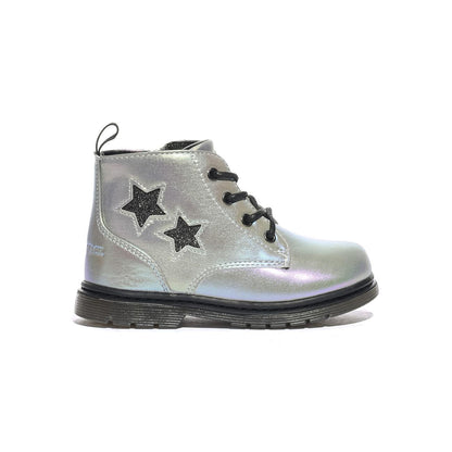LUMBERJACK 102226584 SILVER Anfibi Bambina 