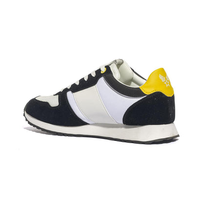 AVIREX BEAVER001 BLACK WHITE Sneakers Uomo 