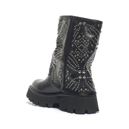 KHARISMA 1273BIS NERO Stivaletti Donna 