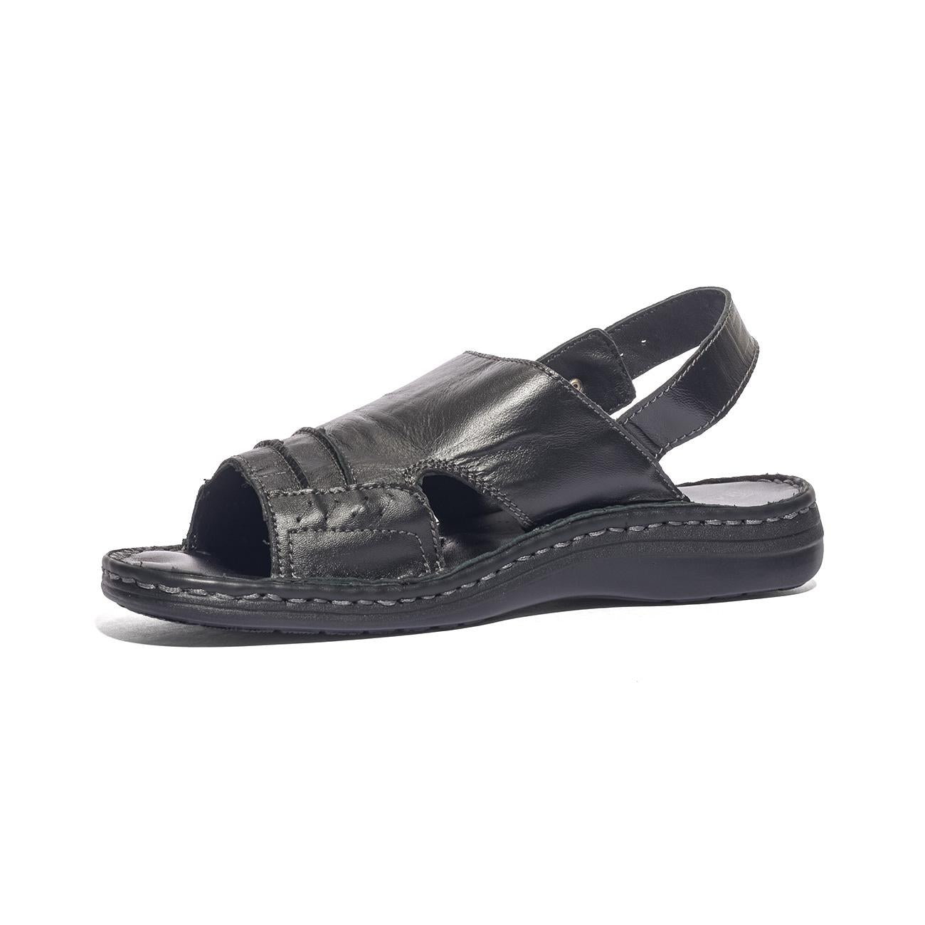 GLAMOUR 3180 NERO Sandali Uomo 