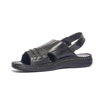 GLAMOUR 3180 NERO Sandali Uomo 