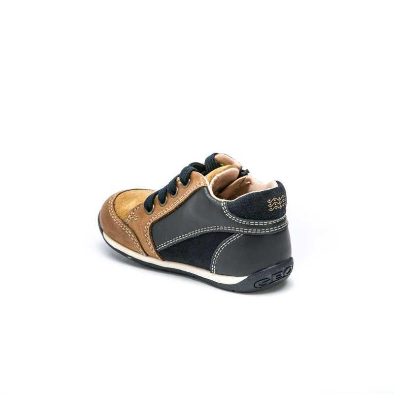 Sneakers Geox Primi Passi Each Blu/Biscotto B720BABISCUIT NAVY GEOX