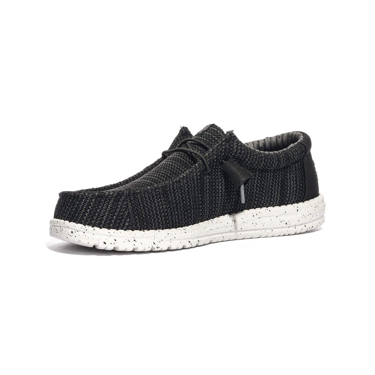 HEY DUDE HD.41898 Black White Slip-on Uomo 