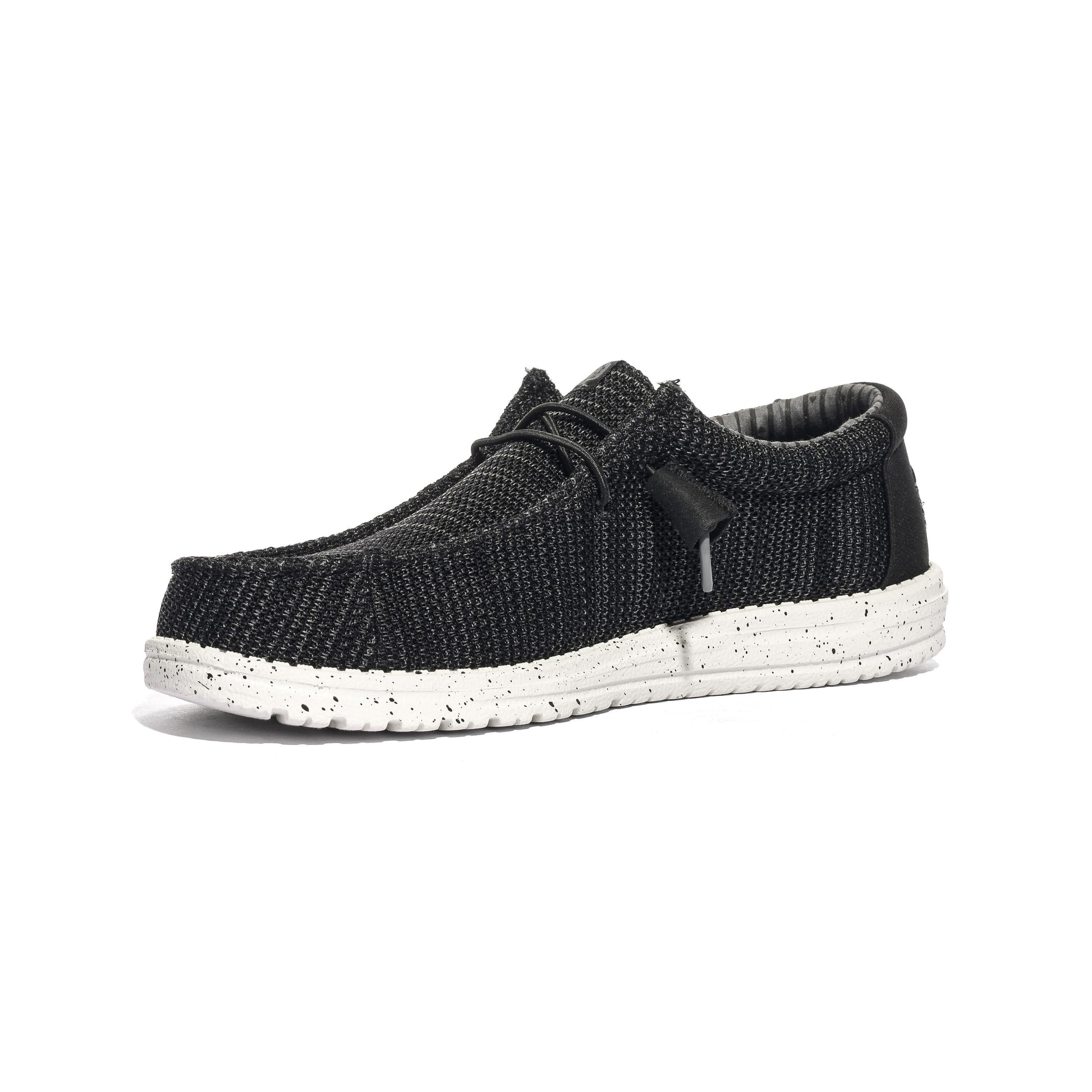 HEY DUDE HD.41898 Black White Slip-on Uomo 