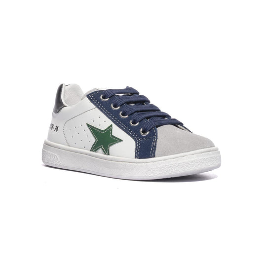 NATURINO 0012017502.05.1N94 WHITE GREY AZURE Sneakers Bambino 