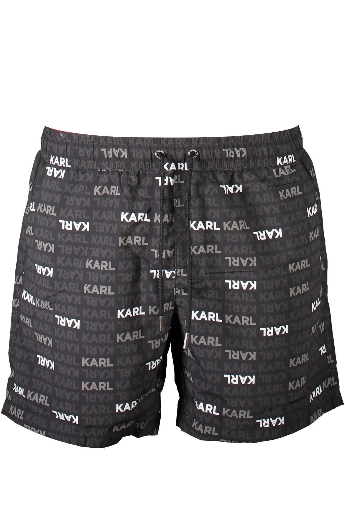 KARL LAGERFELD KL21MBM06_NERO_BLACK Nero Costumi Uomo 