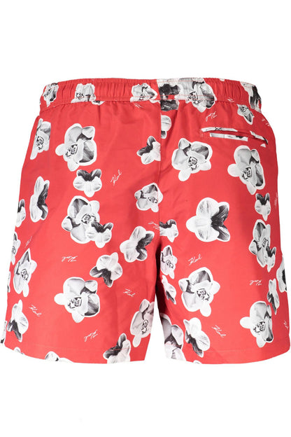 KARL LAGERFELD KL20MBM12_4B61A19_ROSSORED Rosso Costumi Uomo 