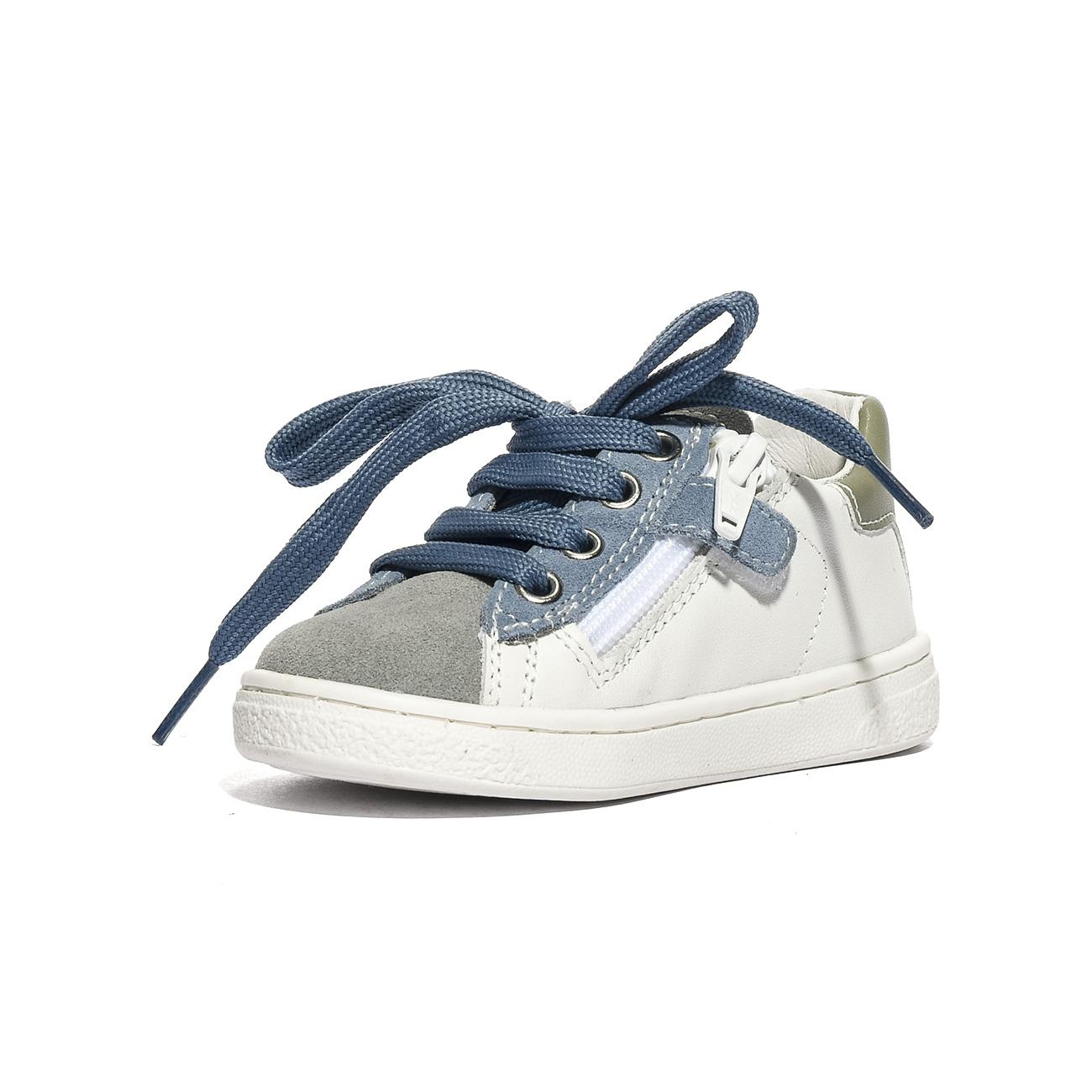 NATURINO 0012017508.11.1N94 GREY.WHITE.SAGE Sneakers Bambino 