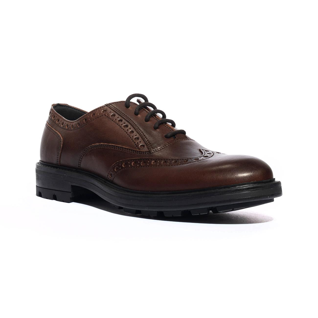 KEYS K9971 CUOIO Stringate Uomo 
