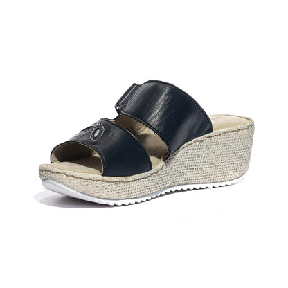 VALLEVERDE 20221 BLU Sandali Donna 